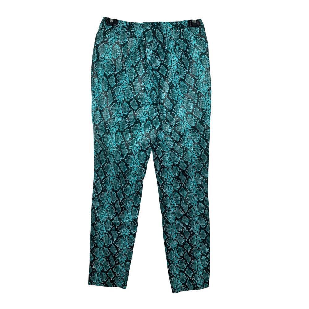 Tiger Mist Pearl Snakeskin Pant in Blue Snake - Picture 5 of 6